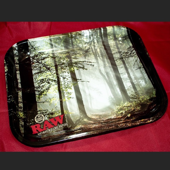 RAW Other - NEW Raw Large Metal Tray 🌲 FOREST 🌳
